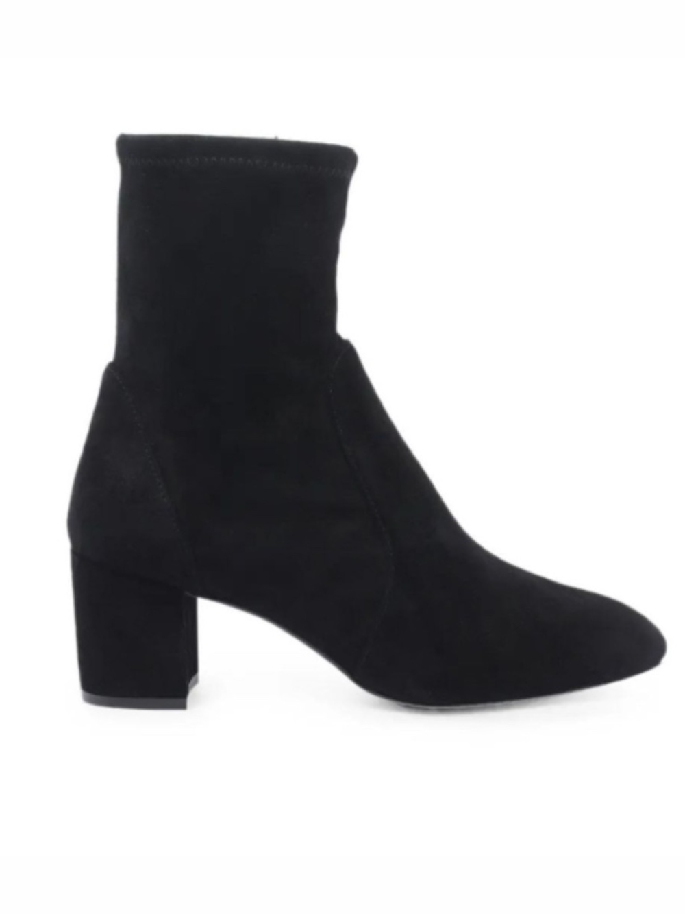Stuart Weitzman Women's Black Yuliana 60 Ankle Boots 37 6.5B
